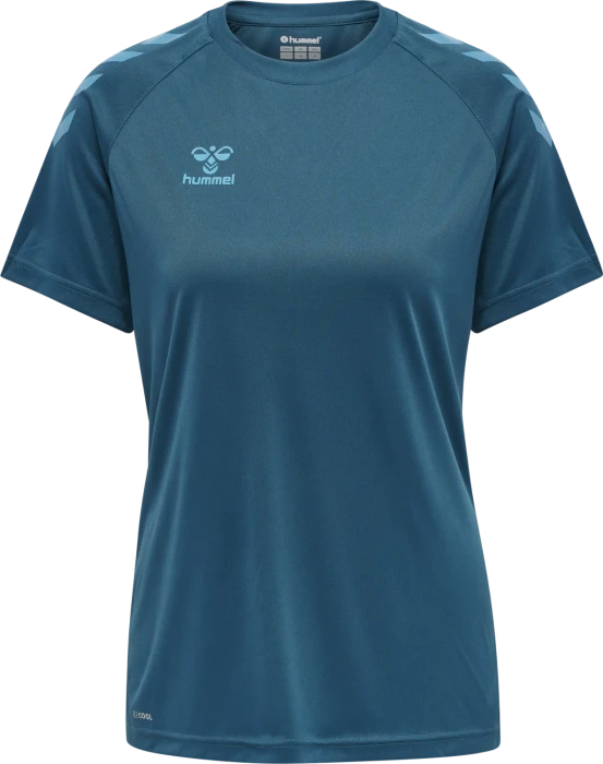 hummel Core XK Funktionsshirt kurzarm blue coral (Damen)