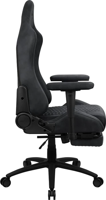 AeroCool ROYAL AeroSuede Slate Grey Gamingstuhl, dunkelgrau