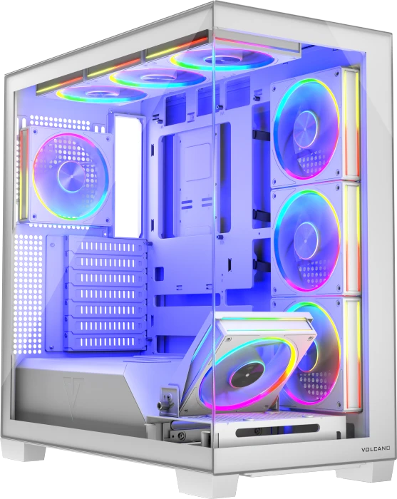 Modecom Volcano Stellar ARGB 8F White, Glasfenster