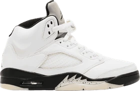 Nike Air Jordan 5 Retro white/sail/metallic silver/black (Herren)