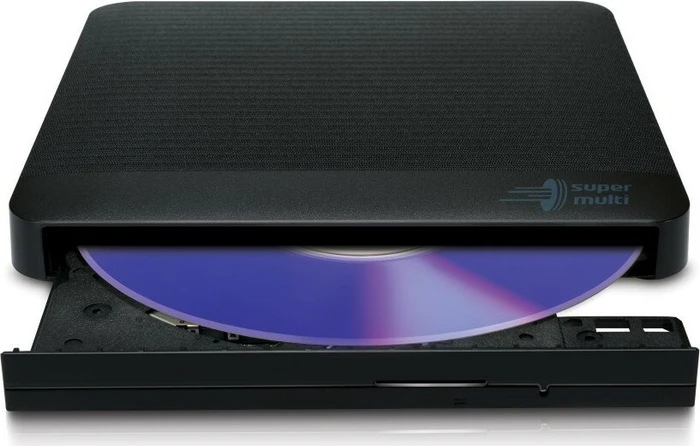 Hitachi-LG Data Storage GP50NB40, SlimLine schwarz, USB 2.0