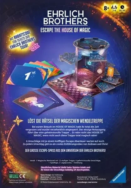 Ravensburger Ehrlich Brothers - Escape the House of Magic