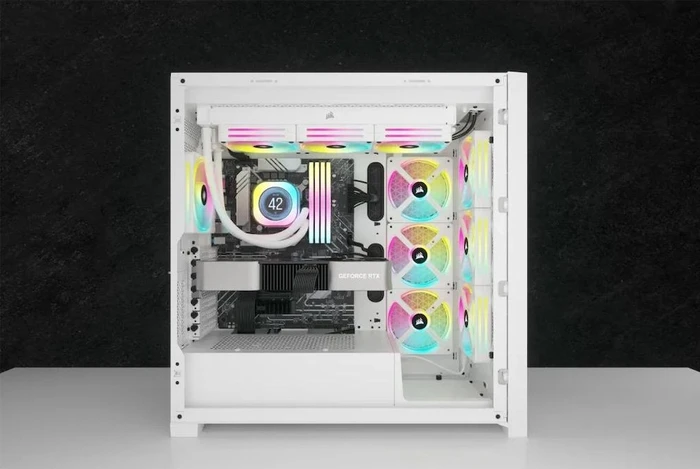 Corsair iCUE LINK H150i LCD RGB, weiß