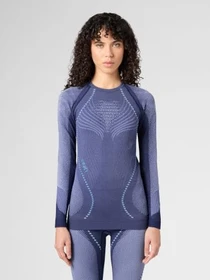 UYN Ambytion Funktionsshirt langarm deep blue/white/light blue (Damen)