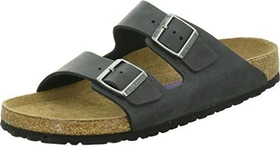 Birkenstock Arizona Nubukleder schwarz