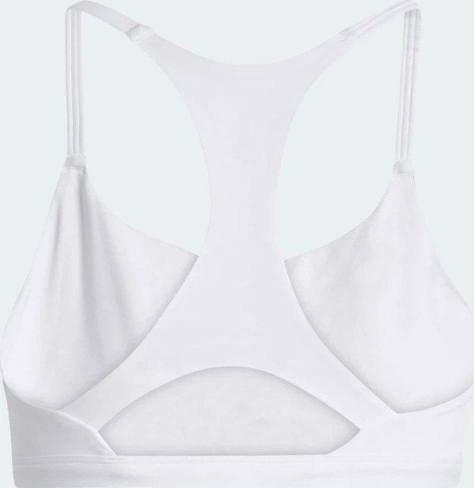 adidas Optime Essentials Light-Support Sport-BH weiß (Damen) (JN3491) – Bild 5 von 6