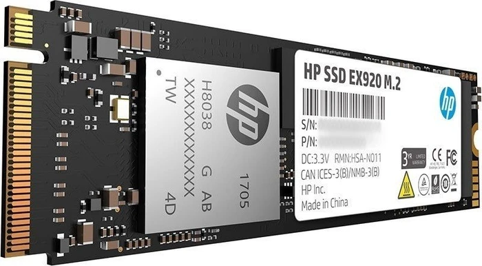 HP SSD EX920 M.2 1TB, M.2 2280 / M-Key / PCIe 3.0 x4