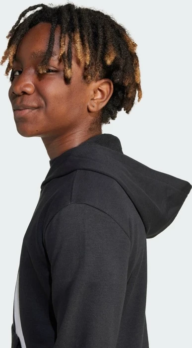 adidas Essentials Hoodie schwarz/weiß (Junior)