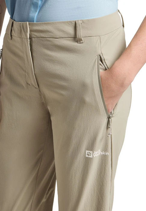 Jack Wolfskin Hikeout Hose lang stone (Damen)
