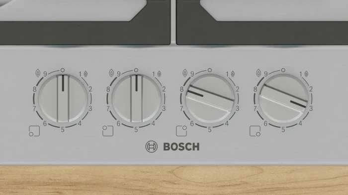 Bosch Serie 6 PCH6A5I90 Gas-Kochfeld autark