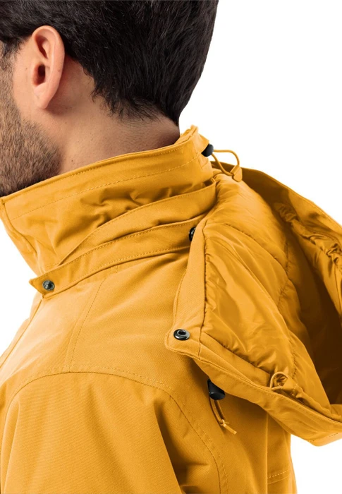 Jack Wolfskin Glacier Canyon Funktionsmantel mustard (Herren)