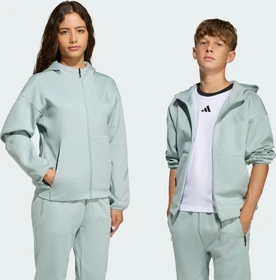 adidas Z.N.E. Zip Hoodie wonder sage/tactile green (Junior)