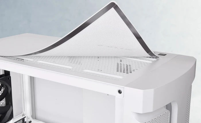 Thermaltake H590 TG ARGB Snow Edition, weiß, Glasfenster
