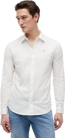 Tommy Hilfiger Slim Fit Popeline Hemd langarm classic white (Herren)