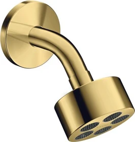 Hansgrohe Axor One Kopfbrause 75 1jet EcoSmart mit Brausearm polished goldoptik