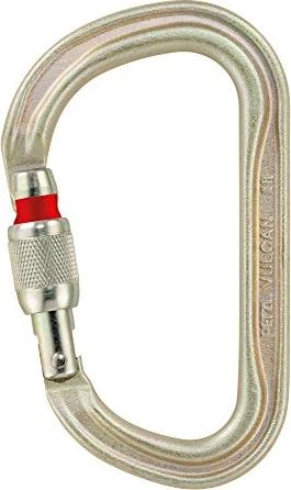Petzl Vulcan Stahl Schraubkarabiner
