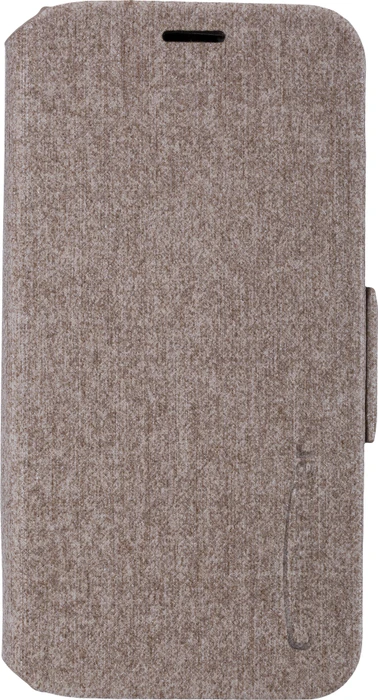 Peter Jäckel Commander Book Case Curve Deluxe für Apple iPhone 12/12 Pro suit beige