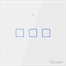 Sonoff TX T2EU3C Smart Wall Switch weiß, 3-fach