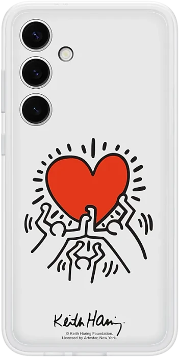 Samsung Flipsuit Case für Galaxy S24+ weiß