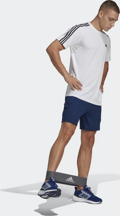adidas Train Essentials Logo Training Trainingshose kurz dark blue/white (Herren)