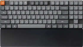 Keychron PR59 Silicone Palm Rest für Keychron K1 SE, K1 Max, K13 Max, K1 Pro, K13 Pro, Handballenauflage (Tastatur), schwarz