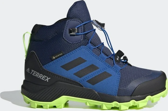 adidas Terrex Mid GTX tech indigo/core black/signal green (Junior)