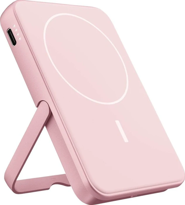 Fresh 'n Rebel Magnetic Wireless Powerbank 5000mAh pastel pink
