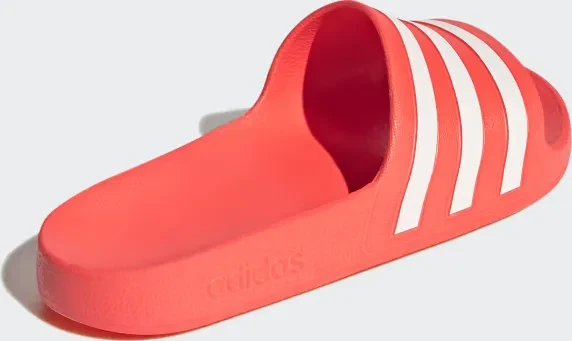 adidas Aqua Adilette solar red/cloud white