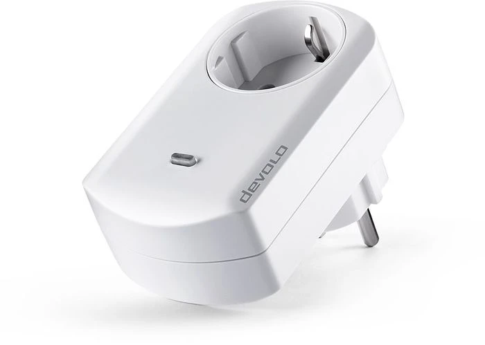 devolo Home Control Schalt-/Messsteckdose, Funksteckdose mit Strommessfunktion