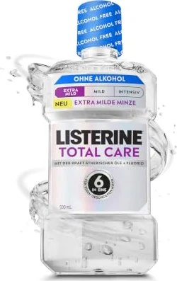 Listerine Total Care 6-in-1 Extra Mild Mundspülung, 500ml