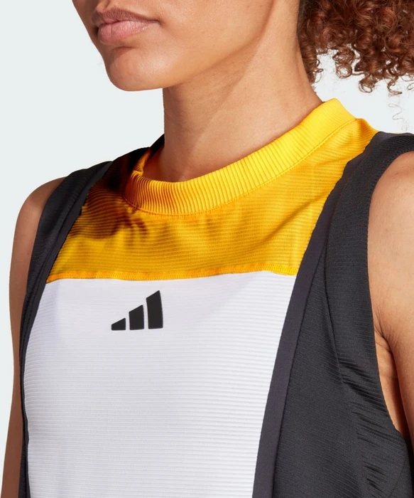 adidas Tennis Heat.RDY Pro Match Funktionsshirt ärmellos white/spark/black (Damen)