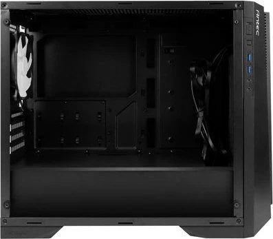Antec P6 schwarz, Glasfenster