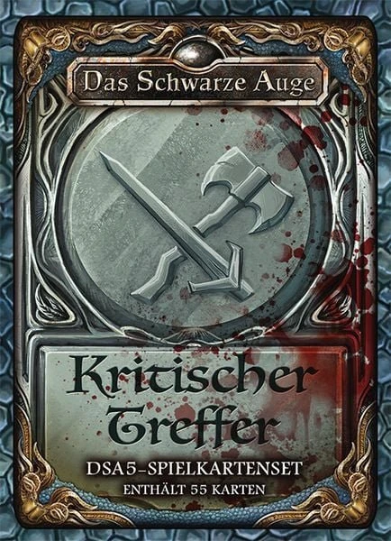 Das Schwarze Auge Spielkartenset Kritische Treffer