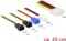 DeLOCK Molex auf 4-Pin Adapter, 20cm/20cm/20cm Vorschaubild