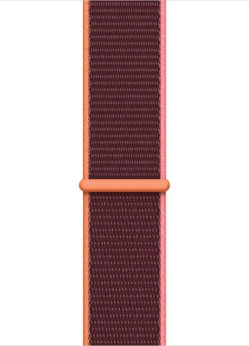 Apple Watch SE (GPS + Cellular) 44mm gold mit Sport Loop pflaume