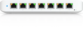 Ubiquiti UniFiSwitch Ultra Desktop Gigabit Smart Switch, 8x RJ-45, 42W PoE++ PD
