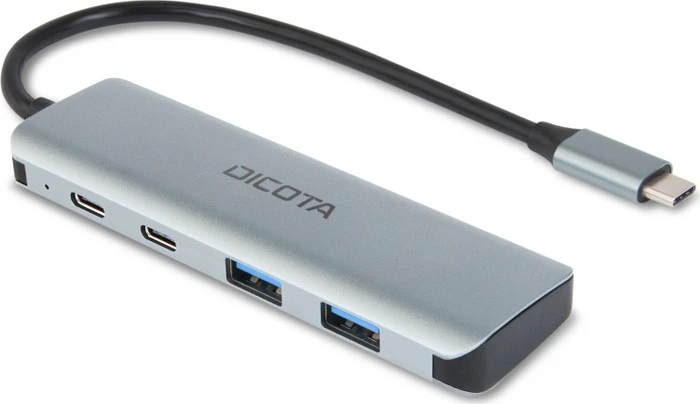 Dicota USB-C Hub 4-in-1, USB-C 3.1 [Stecker]