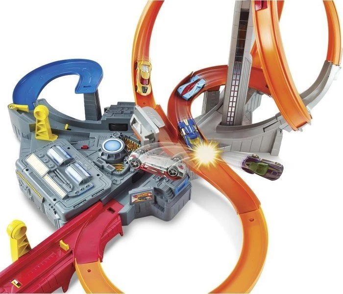 Mattel Hot Wheels Mega-Crash Superbahn