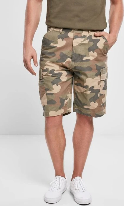 Brandit BDU Ripstop Shorts Hose light woodland (Herren)