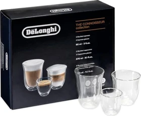 DeLonghi Essence doppelwandige Thermogläser-Set, 6-tlg.