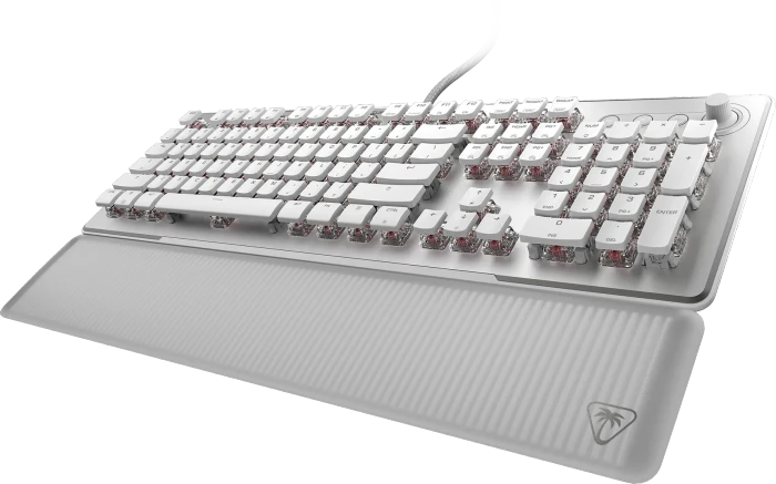 Turtle Beach Vulcan II Max, weiß, LEDs RGB, TITAN II OPTICAL RED, USB, US