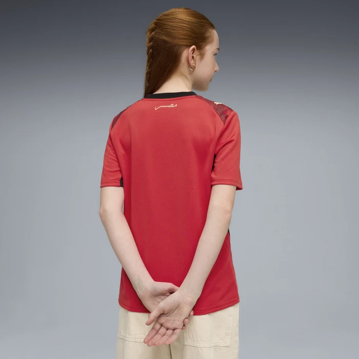 Puma FIFA WM 2026 Ägypten Heimtrikot kurzarm puma red/intense red (Junior)