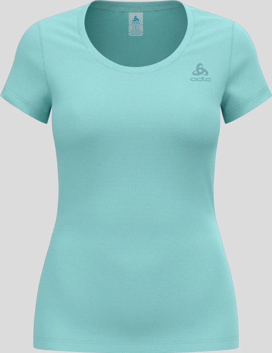 Odlo Active F-Dry Light Eco Funktionsshirt kurzarm aqua haze (Damen)