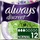 Always Discreet Normal Hygieneeinlage, 12 Stück