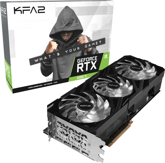 KFA2 GeForce RTX 3090 Ti EX Gamer ST (1-Click OC), 24GB GDDR6X, HDMI, 3x DP