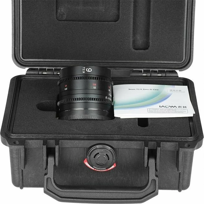Laowa 9mm T2.9 Zero-D Cine für Canon RF schwarz
