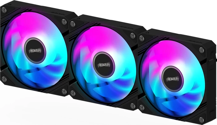 GIGABYTE AORUS EZ Chain Fan 120, schwarz, 120mm, 3er-Pack