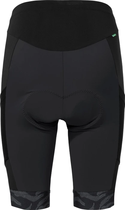 Vaude Kuro Tights II Fahrradhose kurz schwarz (Damen)