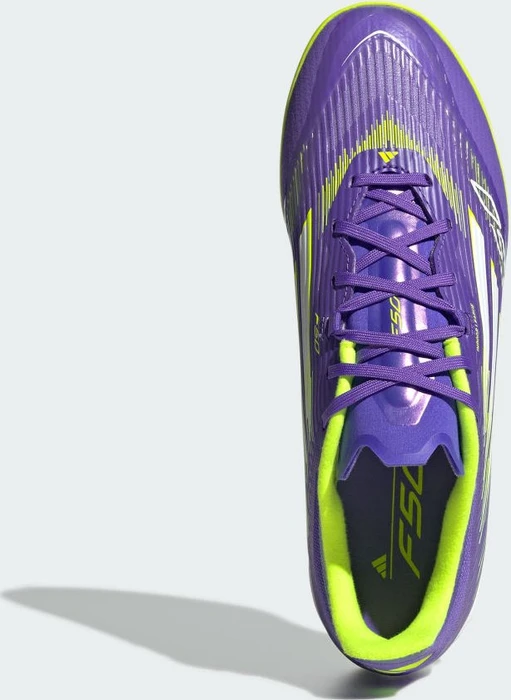 adidas F50 League IN purple rush/cloud white/lucid lemon