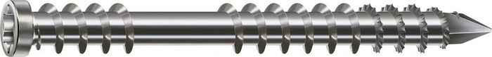 Spax Edelstahl rostfrei A2 T-STAR plus T25 Terrassenschraube, 5x80mm, 100 Stück